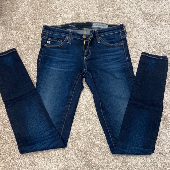 Dark AG Jean, 25R, The Legging Super Skinny - Picture 1 of 2